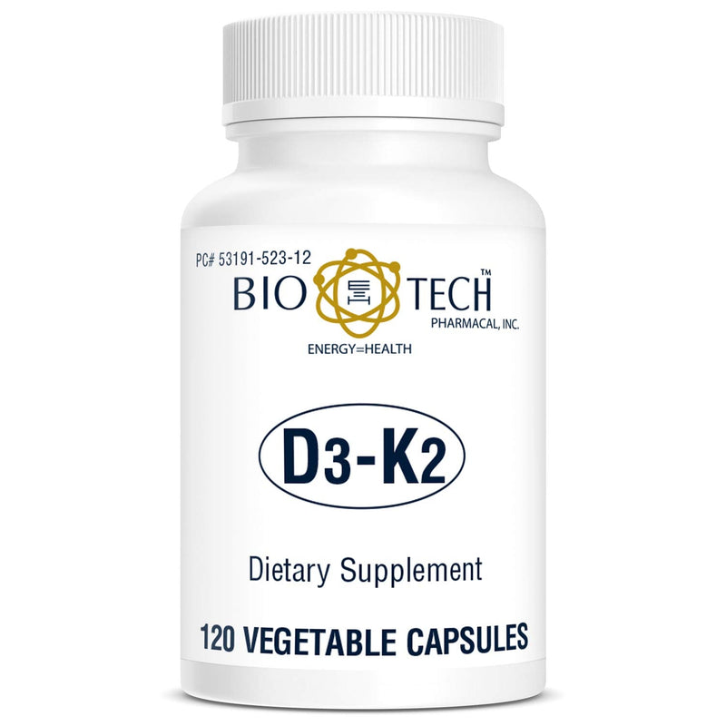 Bio-Tech D3-K2 120 Vegcaps