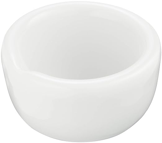 Round Made In Longlasting Under Porcelain Mortar and Pestle Only Porcelain Medium Pitch 60 mm For - BeesActive Australia