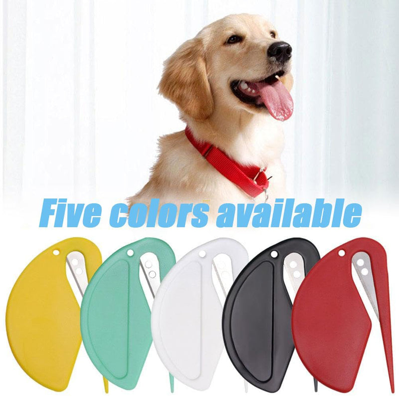 5 PCS Knotting Comb for Cats and Dogs, Pet Knotting Comb for Hair Removal, Pet Hair Removal Tool, Cat Dog Grooming Comb Shedding Tool Hair Remover for Tangled Hair - BeesActive Australia