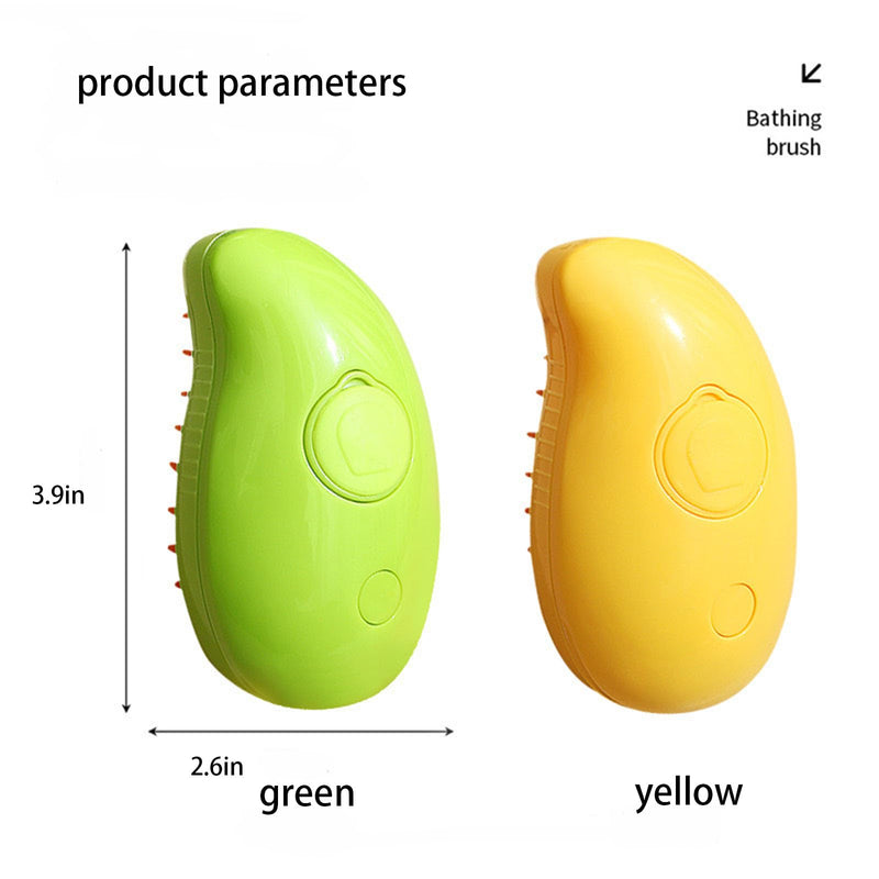 2pcs Cat Steam Brush, 3 in 1 Cat Steamy Brush Cleanser, Pet Spa Brush for Dogs Cats, Multifunctional Rechargeable Steaming Cat Brush Steamer, Pet Hair Comb for Removing Tangled And Loosse Hair - BeesActive Australia