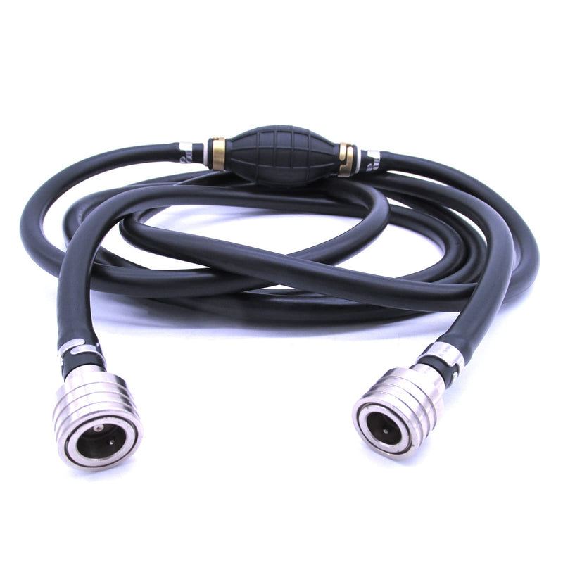 Boat Engine Fuel Hose Assy Connector Pump for Suzuki 65700-95204/95205/87D80/87D82/87D83/87D84/87D85 DT DF 8HP-65HP Outboard, Length 10ft/3m, Coupler I.D. : Tank Side 13mm, Engine Side 11mm - BeesActive Australia