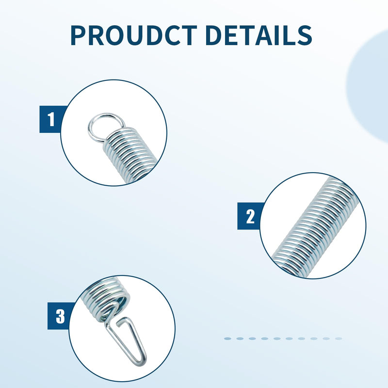 Pilates Pro Chair Replacement Springs for Pilates Pro Chair Equipment Resistance Springs - 1 Pack