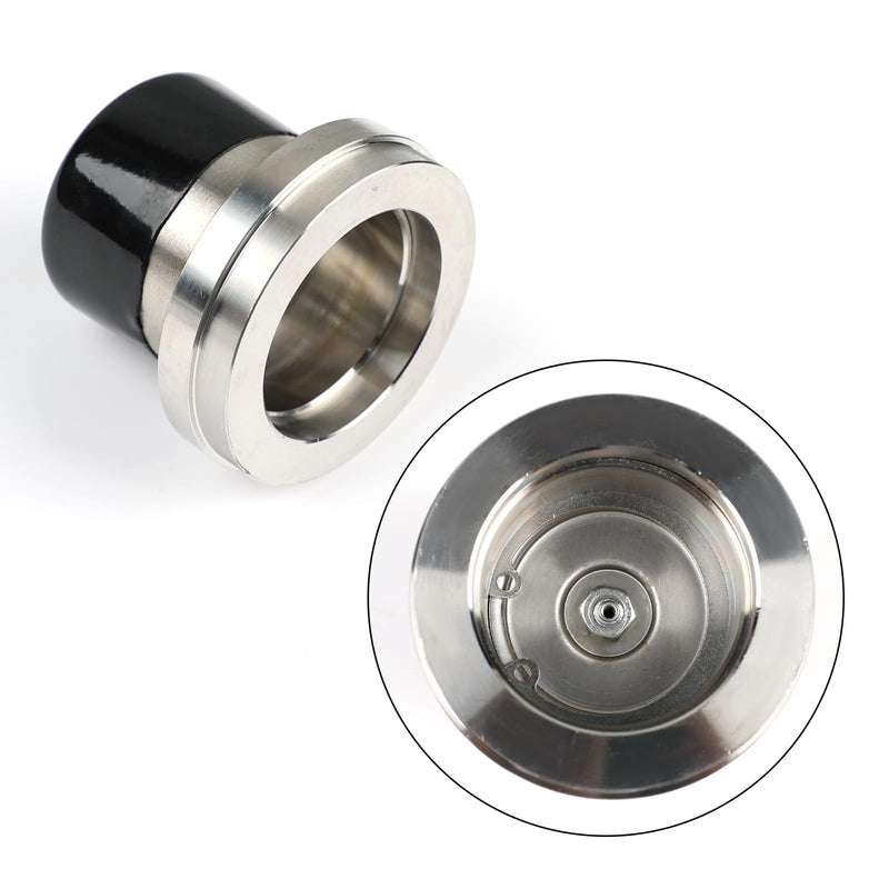2PCS 2.441" Stainless Steel Trailer Bearing Protectors, Wheel Hub Dust Caps Compatible with Most 2000 3500 lb Axles, Durable Grease Retention Covers Prevent Corrosion for Boat, RV, Snowmobile - BeesActive Australia