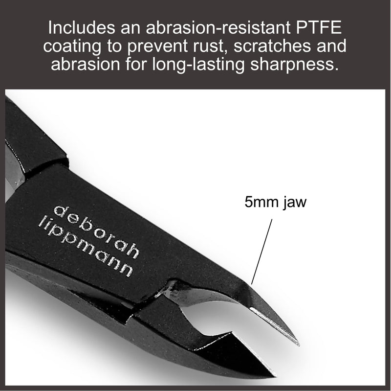 Deborah Lippmann Cuticle Nippers | Stainless Steel Cuticle Trimmers for Fingernail and Toenail Care | Durable Tool for Manicure and Pedicure - BeesActive Australia