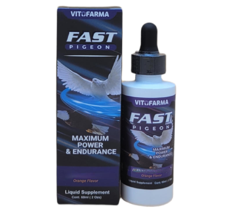 Fast Pigeon Supplement Liquid for Pigeon - Vitamin Minerals for Birds 60 ml
