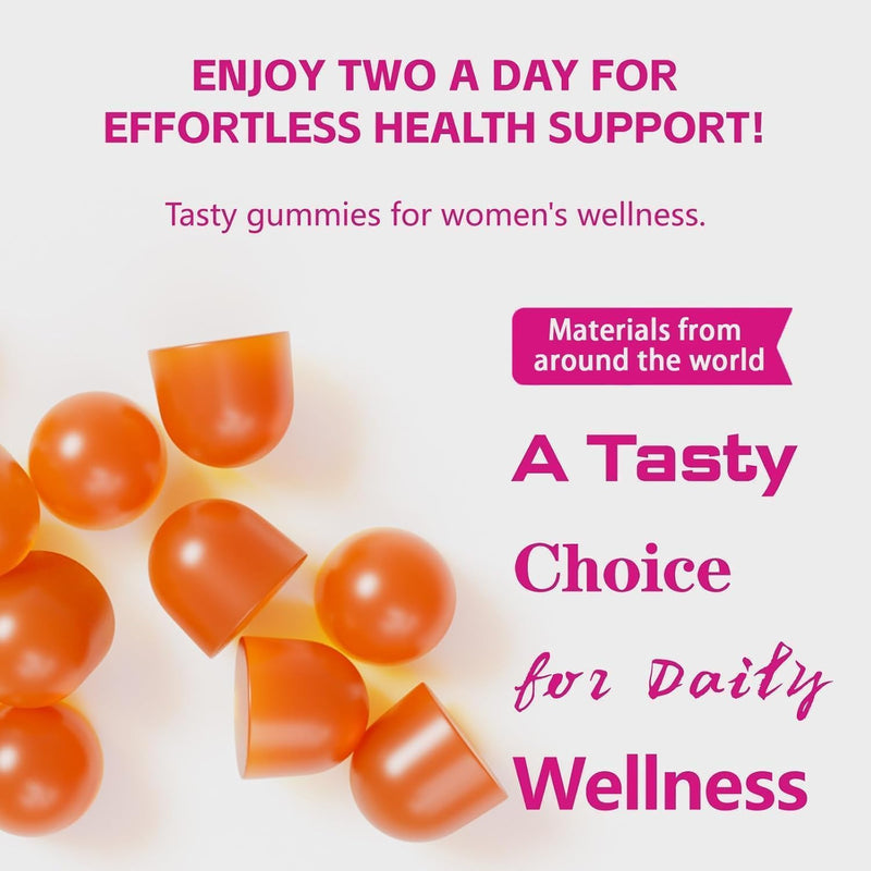 Vaginal Probiotic Gummies for Women – Advanced Feminine Balance & pH Support, Healthy Odor & Vaginal Flora, Immune & Digestive Health – Vegan, Gluten-Free – Hawaiian Pineapple – 60C