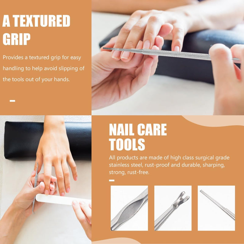 3pcs Ingrown Toenail File And Lifters, [ Upgraded ] Teenitor Professional Surgical Safe Nail Treatment Pedicure Tool Kit Under Nail Cleaner Tools Pain Relief - BeesActive Australia
