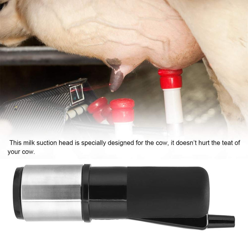 Stainless Steel Milk Pulse Controller , Milking hine , Milking Claw Cup Teat Milk Collecting Tool , Convenient for Cow Milk Cow (Black) , Milking hine , Stainless Steel Milk Pulse ControlMilk hin