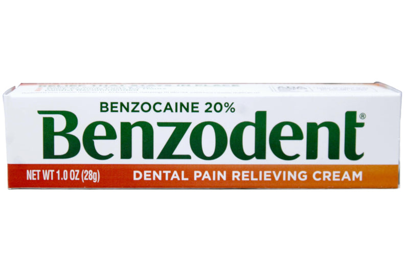 Benzodent Dental Pain Relieving Cream, 1 Ounce - Buy Packs and Save (Pack of 5) - BeesActive Australia