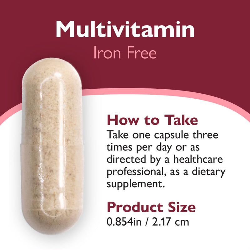 Celebrate Vitamins Bariatric Multivitamin Iron Free Capsules, 270 Count | 90-Day Supply, Easy-to-Swallow Capsules for Adult Post-Surgery Nutrient Support, with No Artificial Colors 270 Count (Pack of 1)