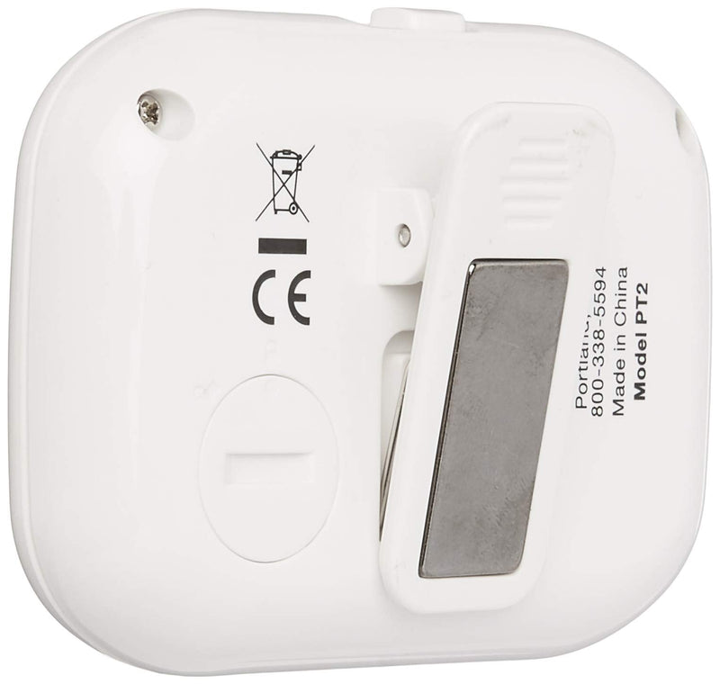 CDN PT2 Component Design Northwest 4-Event Clock Digital Timer, White