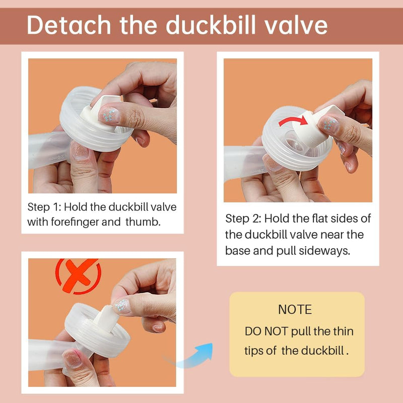 PUMPMOM-US Replacement Duckbill Valves and Backflow Protector for Spectra, Compatible Pump Parts for Spectra S1 S2 9 Plus and SG (Not Original Spectra S2 Accessories) - BeesActive Australia
