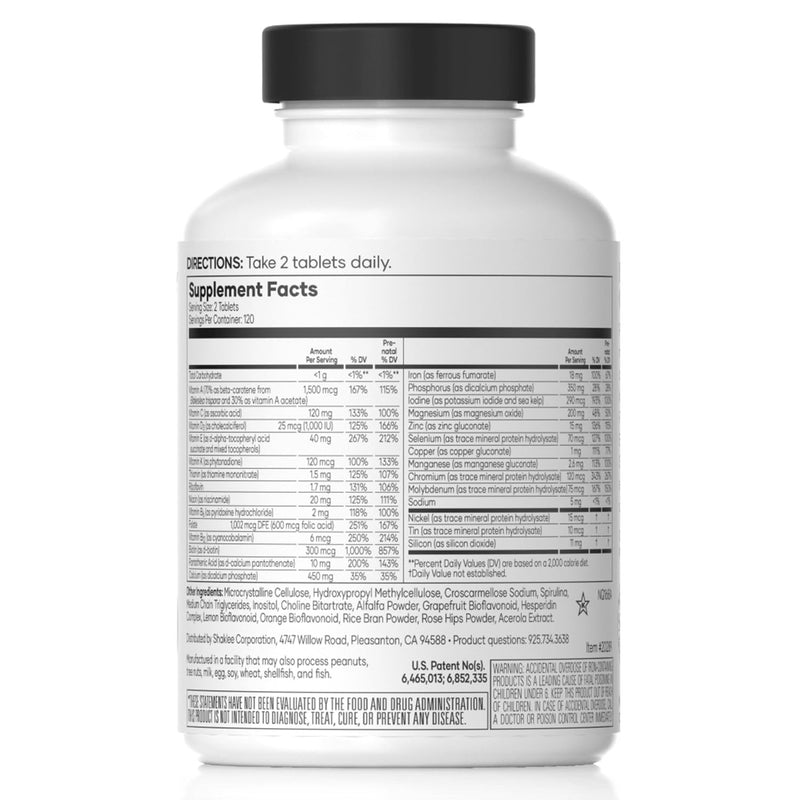 Shaklee - Vita-Lea® - 240 Tablets | High-potency multivitamin and multimineral formulated for women, Includes folic acid, iodine, iron, and essential vitamins Vita-Lea Women