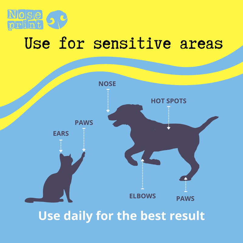 Pet Sunscreen Stick SPF 50, Zinc Oxide Free, Non-Toxic, for Dogs and Cats, 2 x 5ml, Nose, Ears and Sensitive Skin