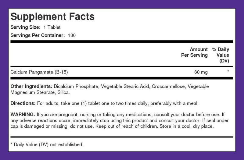 Piping Rock DMG Supplement B15 | 150 mg | 180 Capsules | Dimethylglycine HCl | Non-GMO, Gluten Free