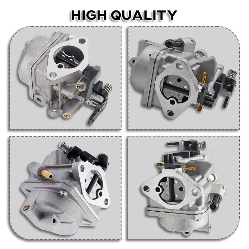 3R1032001 Boat Motor Carburetor Compatible with Mercury Mariner 3.5HP 4HP 5HP 6HP Outboard Nissan Tohatsu MF3.5 MFS4 MFS5 NFS4 4 Stroke Replace 3R1-03200-1 803522T1