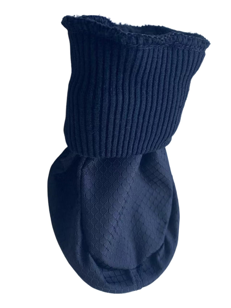 Paw Protector Dog Boots Waterproof Soft Sole and Nonslip Set of 4 Size XL X-Large ( L 3.74 x W 3.15 inch ) Black - BeesActive Australia