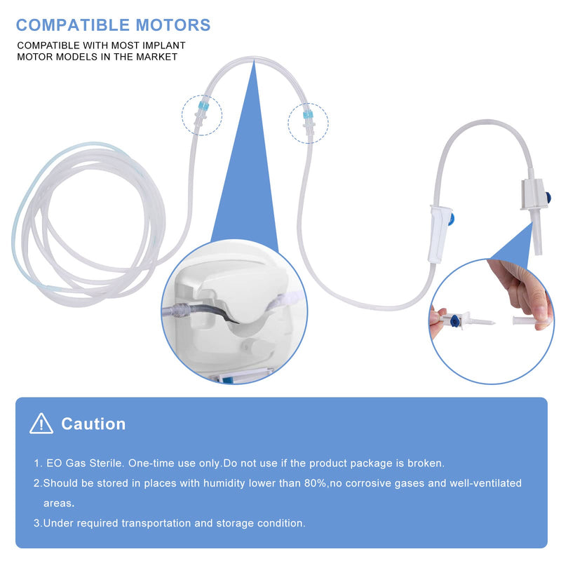Dental Disposable Irrigation Tube Set of irrigation lines for EMS implant motor