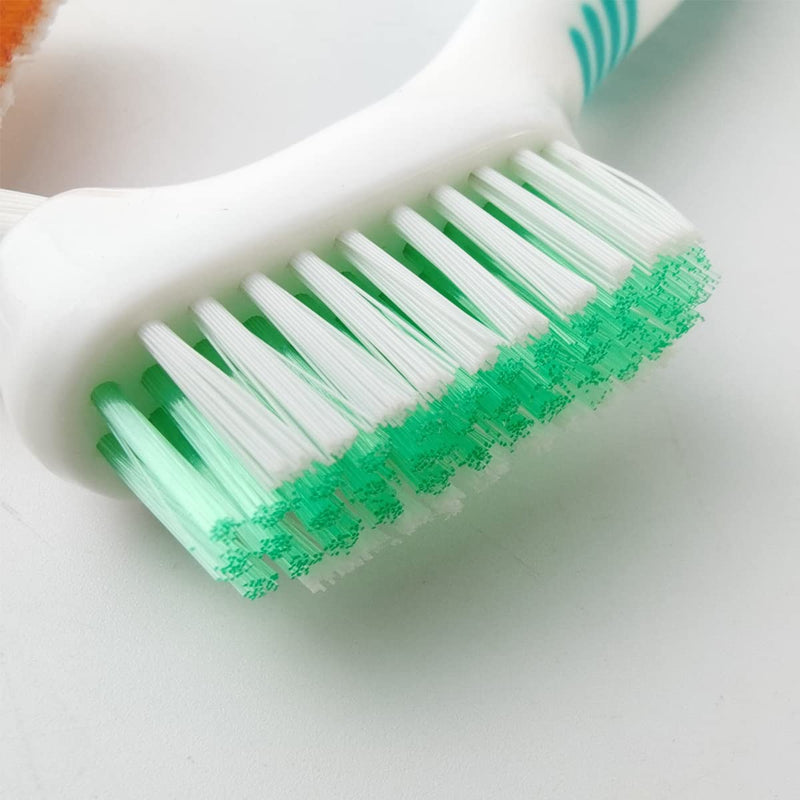 4PCS Denture Brush Toothbrush Denture Toothbrush Brush Cleaning Brush for False Teeth Cleaning - BeesActive Australia