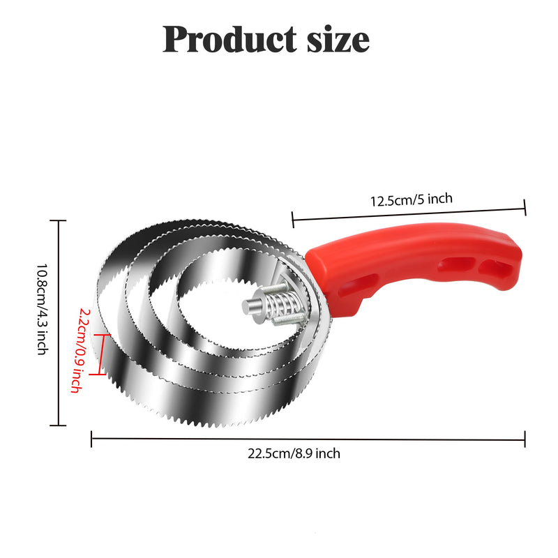 Pack of 2 double-sided curry combs, spiral curry combs, spring curry combs for horse grooming. Can help massage the horse's skin