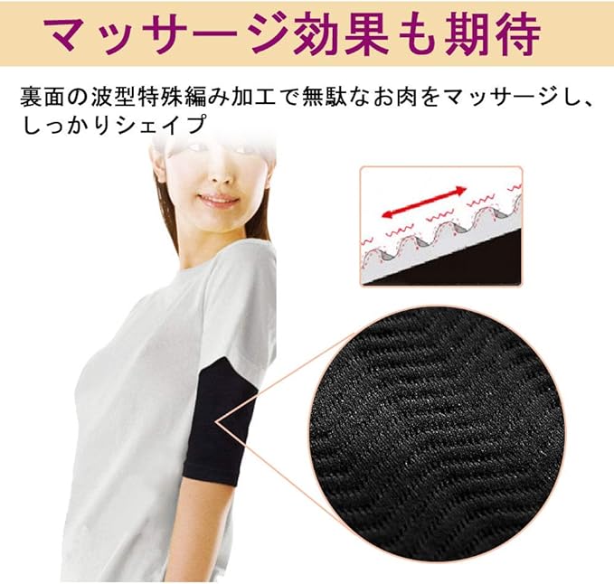 Upper Arm Shaper Arm Supporter Compression Tightening Breathable Elastic Not Tight Thin Diet Tattoo Concealment Arm Cover Correction Goods Women's - BeesActive Australia