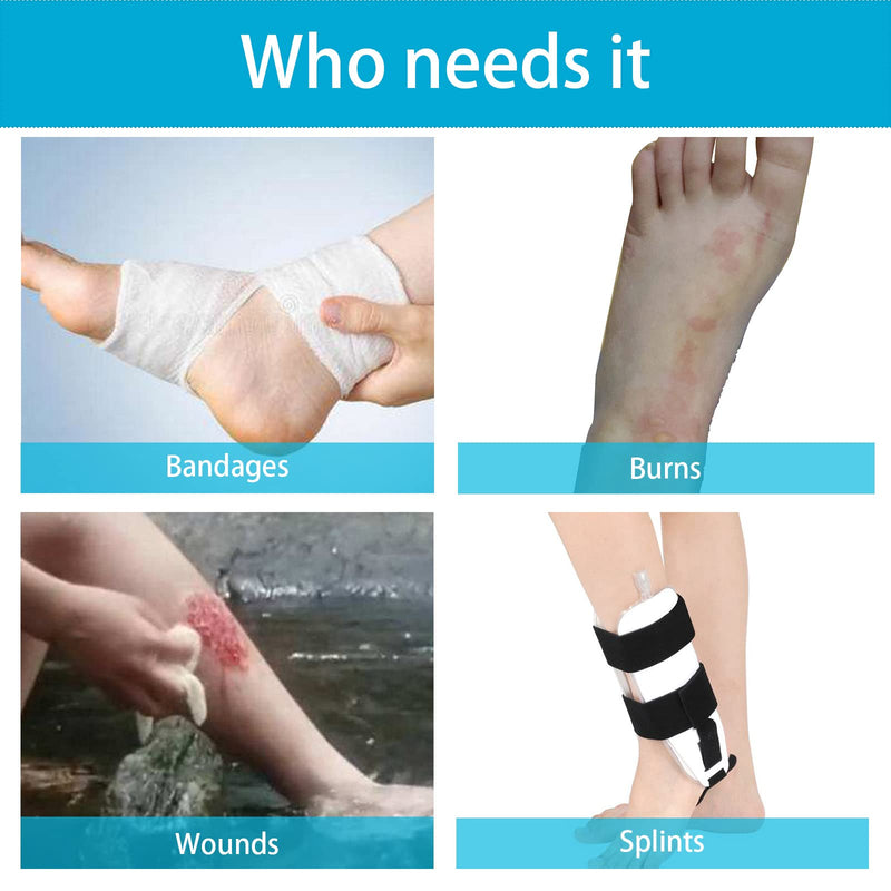 100% Waterproof Leg Cast Cover for Showering, Reusable Adult Short Leg Cast Protector, Cast Covers for Shower Leg, Cast Bag for Shower, Cast Cover for Showering Foot - BeesActive Australia