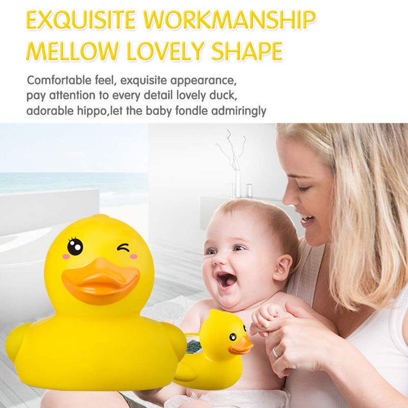 b&h Baby Bath Thermometer, The Infant Bath Floating Toy Safety Temperature Water Thermometer, Baby Bath Essentials (Classic Duck) Classic Duck