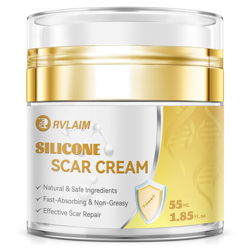 Scar Cream Silicone Scar Gel, Scar Cream for Surgical Scars, Advanced Scar Removal Cream for C-Section, Injury, Acne, Burns, Keloids, Stretch Marks, Old & New Scars, 1.85 Oz (55g) 1.85 Fl Oz - BeesActive Australia