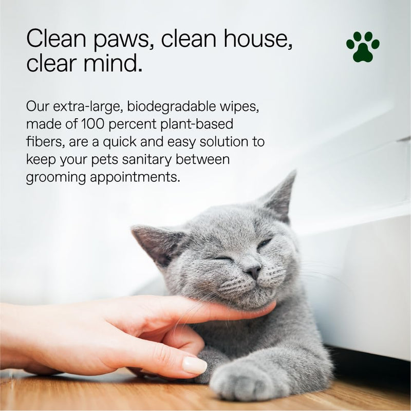 ALŌH Hypoallergenic | All-Natural | Multi-Purpose Pet Wipes, Unscented 50ct Wipes Unscented (1 Pack) - BeesActive Australia