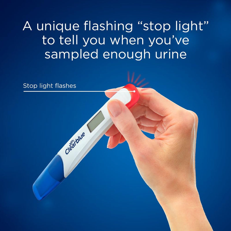 Clearblue Early Digital Pregnancy Test, Early Detection at Home Pregnancy Test, 5 Ct 5 Count (Pack of 1)