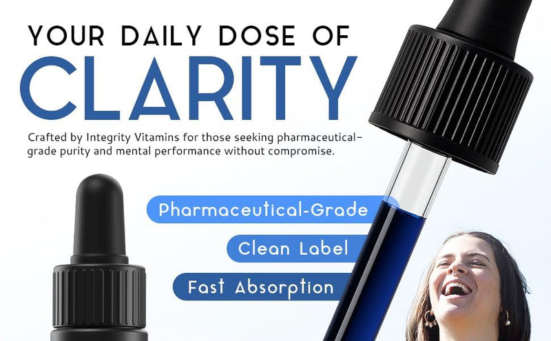 Methylene Blue Drops 1% Solution – Methylene Blue Pharmaceutical Grade, High Purity Water-Based Formula | 60ml Dropper Bottle (2-Pack) | Lab Tested & Made in USA 2