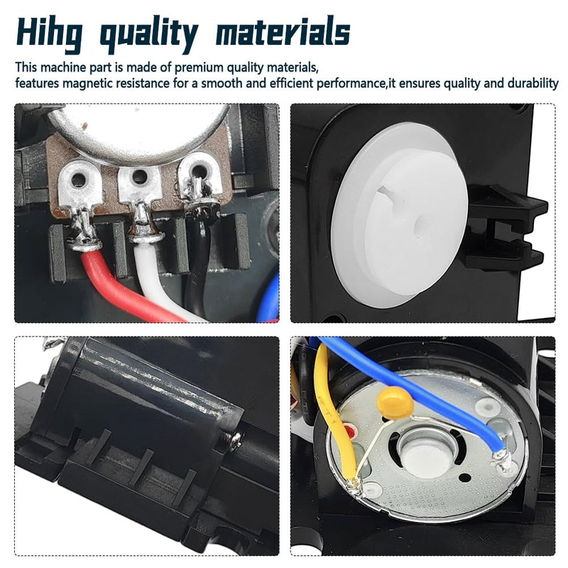 Elliptical Resistance Brake Tensioner Motor Fit for NordicTrac ProForm FreeMotion Epic HealthRider, Replace 193223 175656 182556 182851 NEL07940 6v - BeesActive Australia
