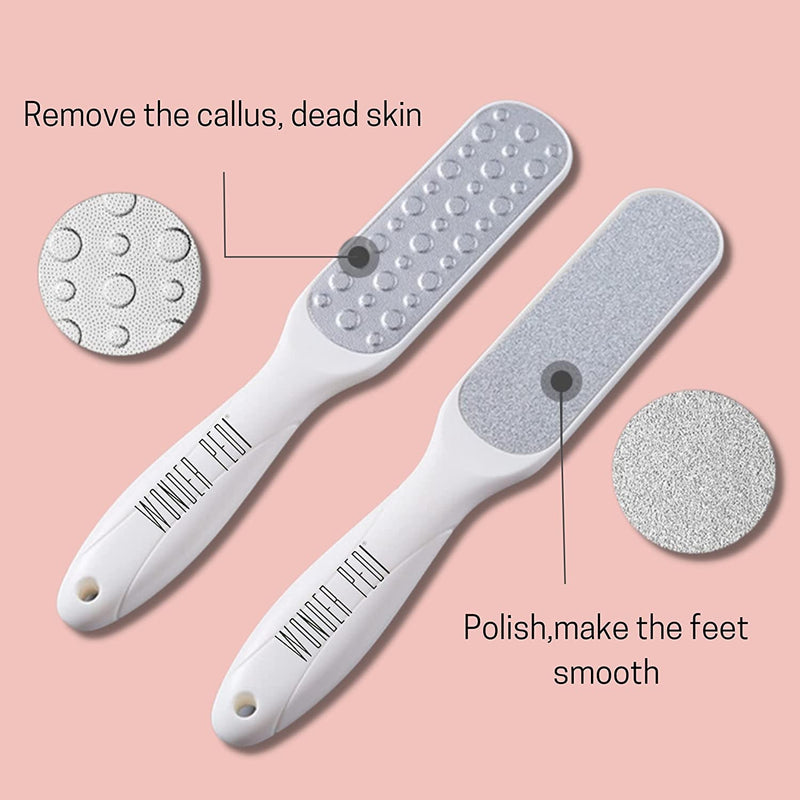 Callus Remover - Three Minutes Quick Fix- Foot File Rasp - Instant Foot Exfoliating Softener Peel Spray, Heels Callus Scrubber File - Home Spa Pedicure Treatment. Wonder Pedi 1 Count (Pack of 1) - BeesActive Australia