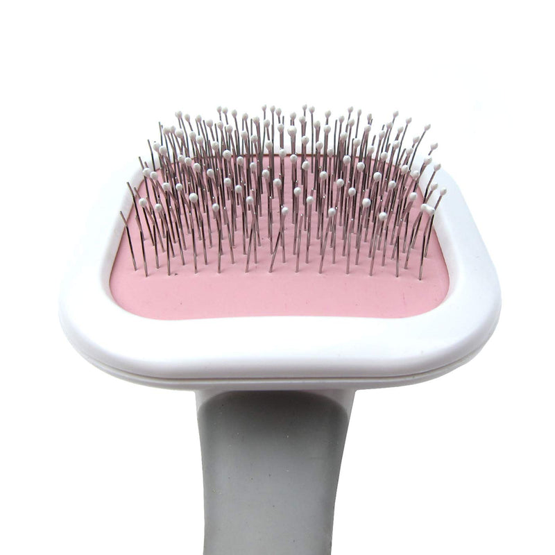 Alfie Pet - Eissa Massage Brush for Small Animal - Ideal for Rabbit, Chinachilla, Guinea Pig, Puppy and Kitten - Color: White - BeesActive Australia