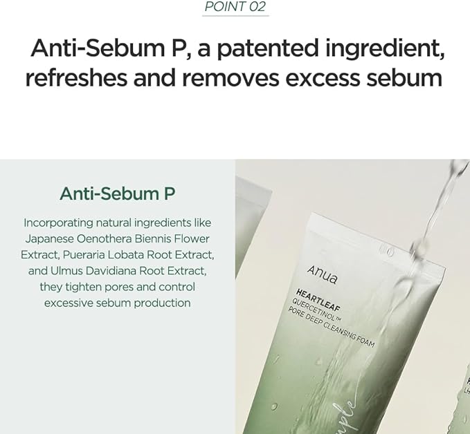 ANUA Dokudamipoa Deep Cleansing Foam, 5.1 fl oz (150 ml), Facial Cleansing, Dark Pores, Sensitive Skin, Dry Skin, Korean Cosmetics -  Australia
