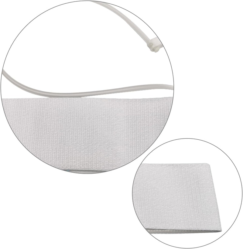 Urine Test Kit, 43" Concealed Urine Storage Belt with Catheter, Portable Urine Test Bags for Men Used for Hospitals, Emergency and Travel White Large