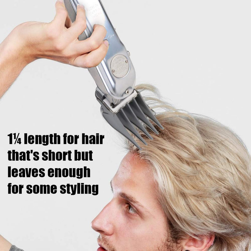 Professional Hair Clipper Combs Guides, Hair Clipper Guards 1 & 1/4" 1 & 1/2" 2", Mega NO.16 NO.12 NO.10 fits for most Wahl Clippers (NO.10+NO.12+NO.16, Gray) 3 Count (Pack of 1) - BeesActive Australia
