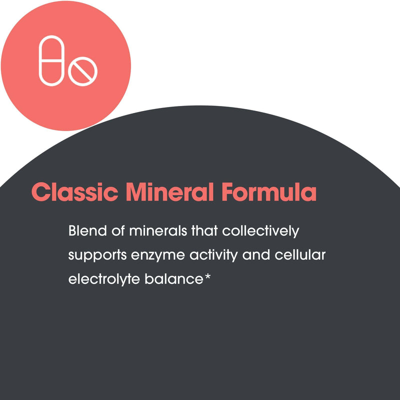 NutriCology MultiMin Essential Mineral Blend, 120 Vegetarian Capsules | Essential Macro, Trace and Ultra Trace Minerals Supporting Mineral Balance, Absorption and Cellular Function