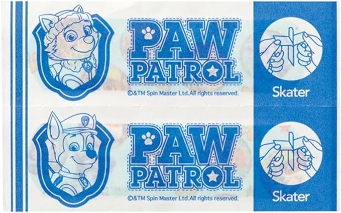 Skater Emergency Bandage Paw Patrol 21 20 Pieces Bandage Made in Japan QQB1-A - BeesActive Australia