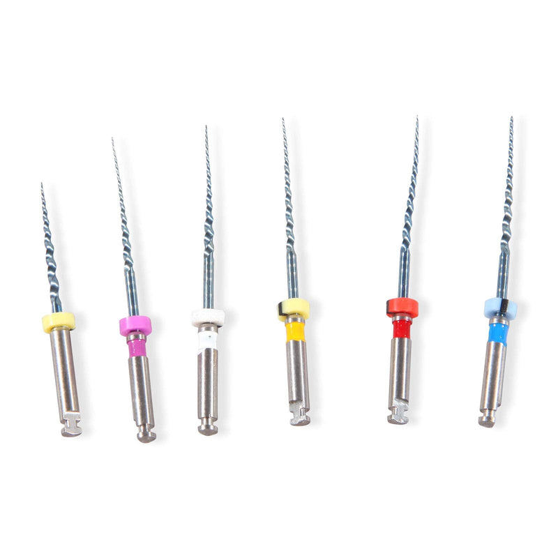 NSKI 30Pcs/ 5Pack Universal Endodontic Niti Rotary File Engine Tips 25mm
