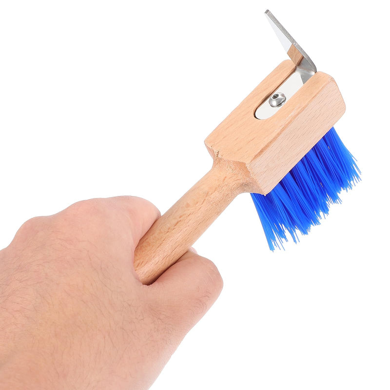 NOLITOY Horseshoe Brush Horseshoe Hook Hoof Tool Sheep Hoofpick Horse Grooming Horse Hoof Horse Head Hoof Pick Hoof Pick and Brush Grip Hoof Pick Horse Hoof Pick Hooves Portable Wooden - BeesActive Australia