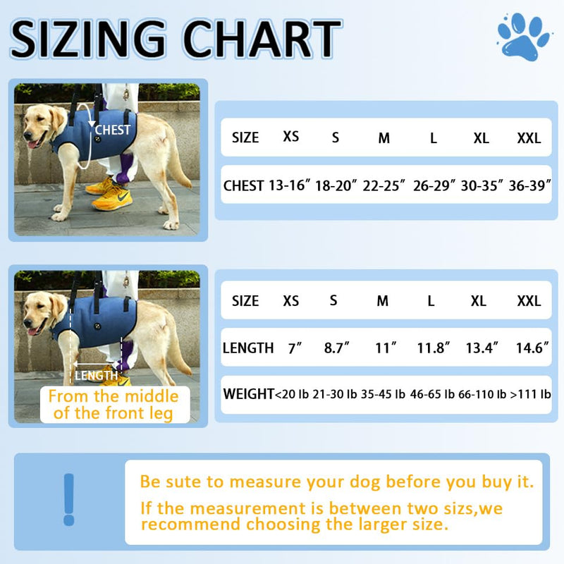 Coodeo Dog Lift Harness, Pet Support & Rehabilitation Sling Lift Adjustable Padded Breathable Straps for Old, Disabled, Joint Injuries, Arthritis, Loss of Stability Dogs Walk (Grey, M) Medium Grey - BeesActive Australia
