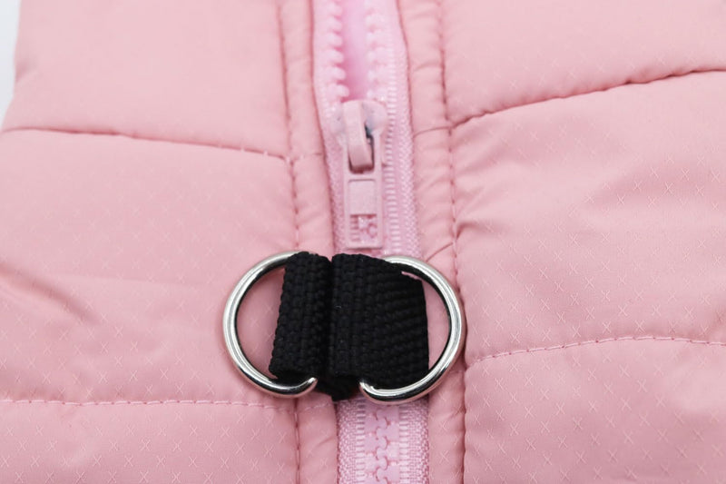 Small Dog Coats Warm Winter Dog Jacket Pet Dog Jackets Puppy Cold Weather Coat Pet Clothes for Small Dogs, Pink, Small - BeesActive Australia