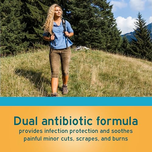 Neosporin + Pain Relief Dual Action First Aid Antibiotic Cream, 1 oz 1 Ounce