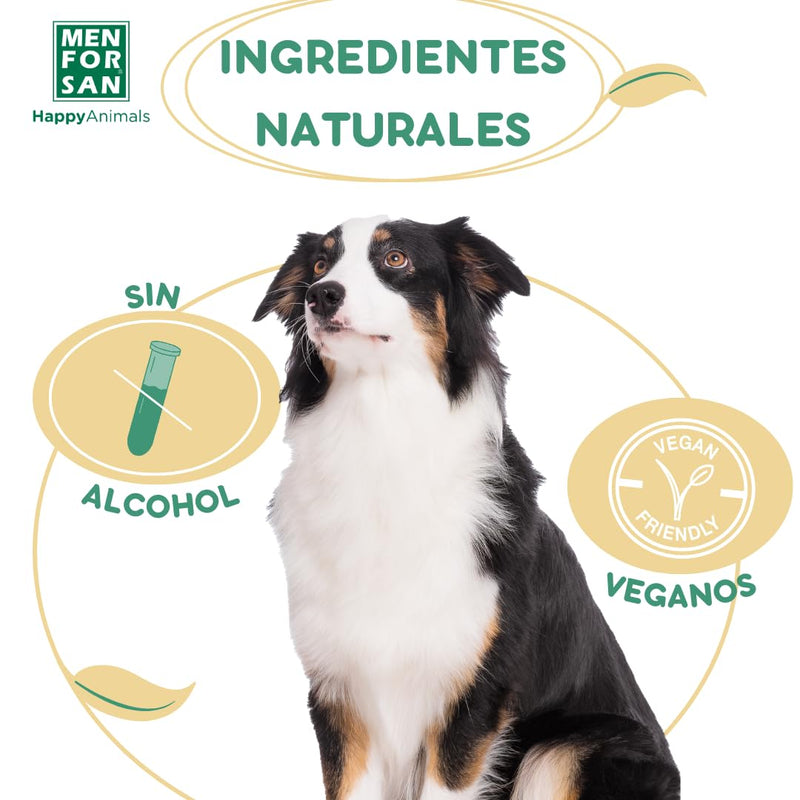 Menforsan Eau de Toilette for dogs with vanilla aroma 125 ml - pack of 3 units - BeesActive Australia