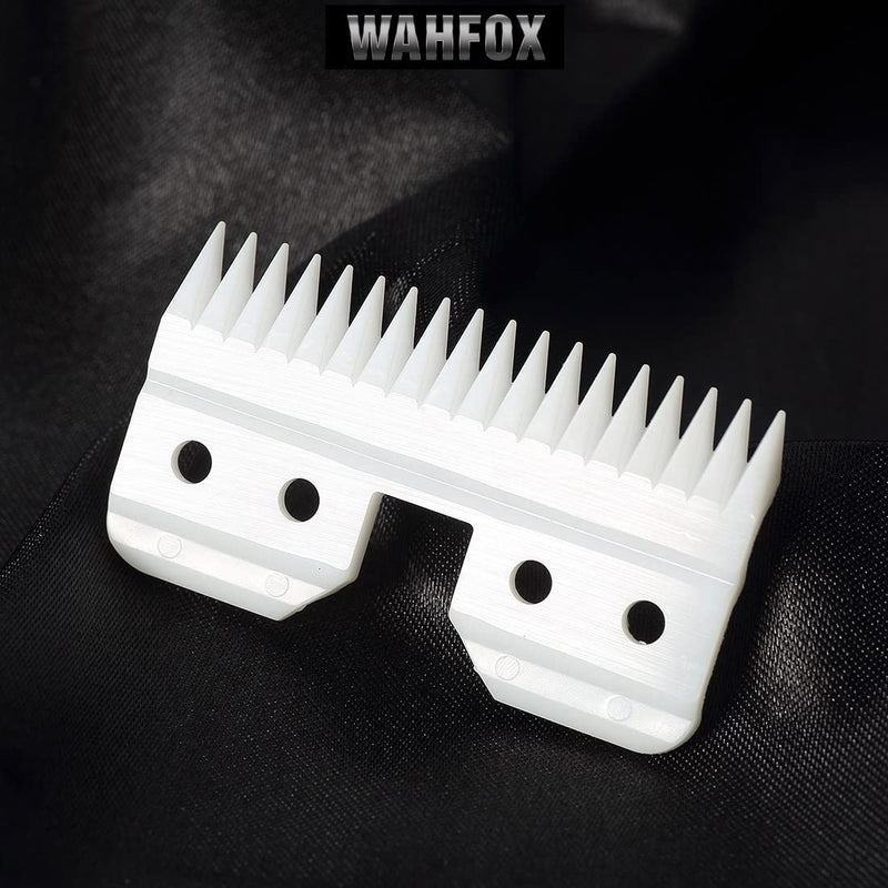 WAHFOX 3pcs fast feed ceramic blades for Oster Fast Feed Clipper Oster A5 Fast Feed Ceramic Blades Fast Feed replacement blade A5 replacement blade (3PCS) - BeesActive Australia