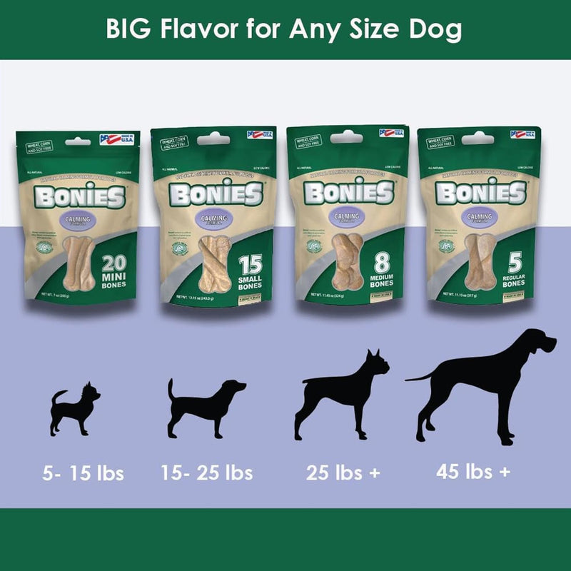 BONIES Natural Calming Small Singles (0.81 oz) - PawsPlanet Australia