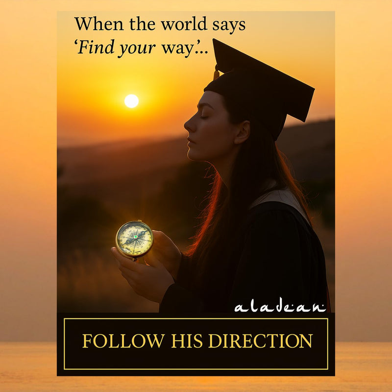 ALADEAN Religious Christian Gift Compass - The Lord Will Guide | Uplifting Baptism Gift - Communion 2025 Graduation 2026 Confirmation Gifts #1 Lord Will Guide You - BeesActive Australia
