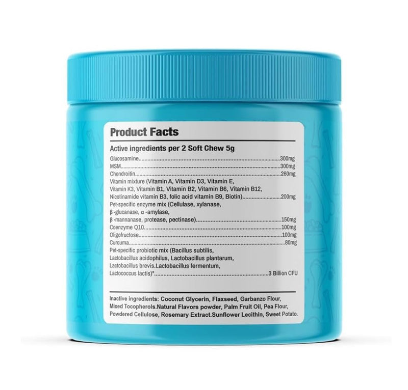 Toots 10-in-1 Multivitamin for Dogs -120ct Chicken Flavor Soft Chews for Hip and Joint, Skin and Coat, and Immune Support - Organic, Gluten-Free Dog Vitamins for All Breeds and Ages
