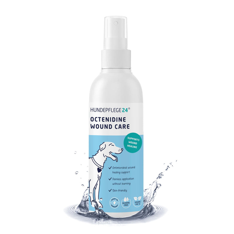 Dog Antiseptic Spray [No-Burn Formula] - Fast Healing, Soothing & Nourishing | Dog Wound Care 100% Vegan, 0% Odour & Alcohol - Dog Wound Spray Made In Germany - 125ml